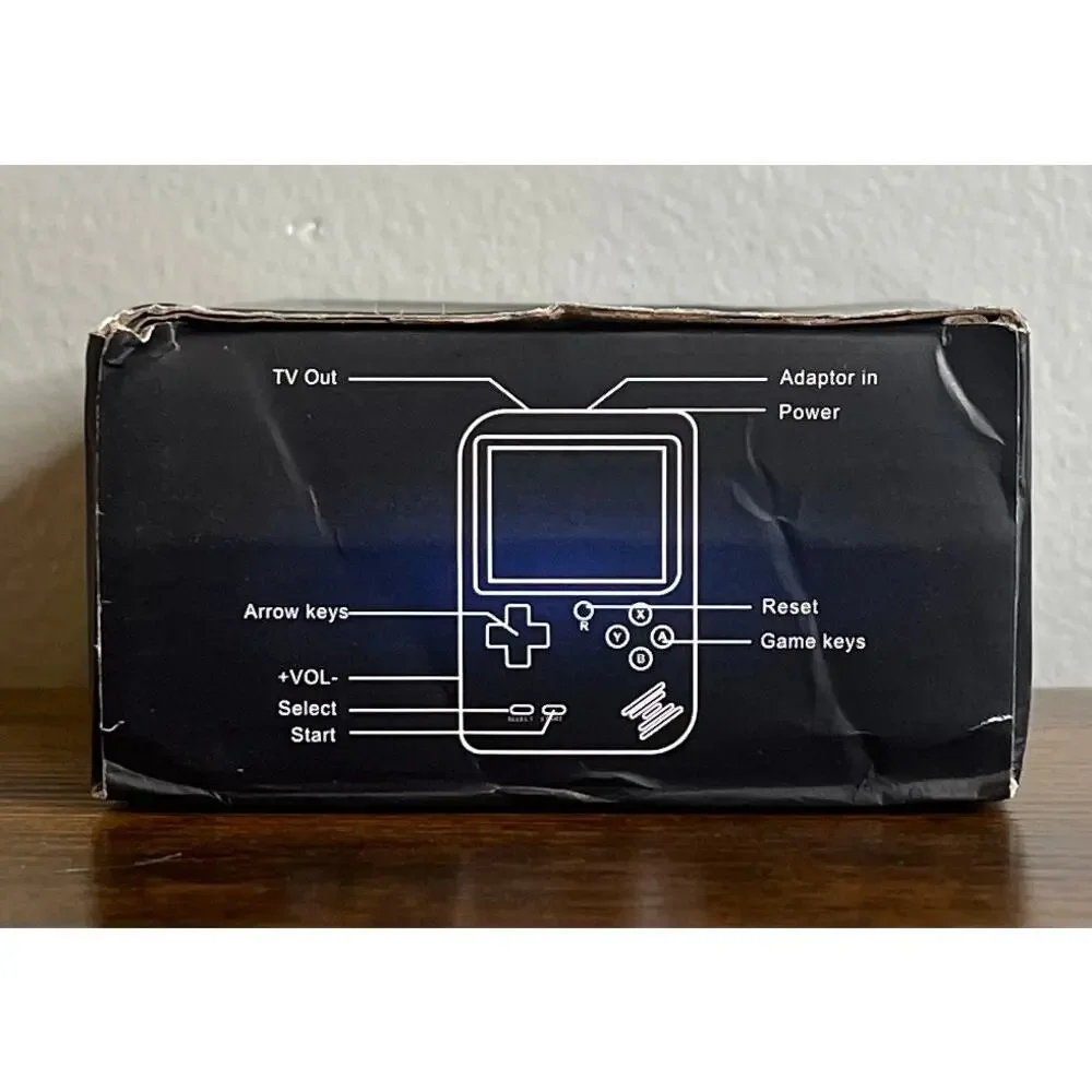Game Box Plus Handheld Console – Retro Gaming System w/ Preloaded Games NIB